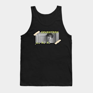 Kpop Design Wonwoo Seventeen Tank Top